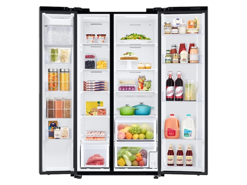 23 cu. ft. Smart Counter Depth Side-by-Side Refrigerator RS23A500ASGAA
