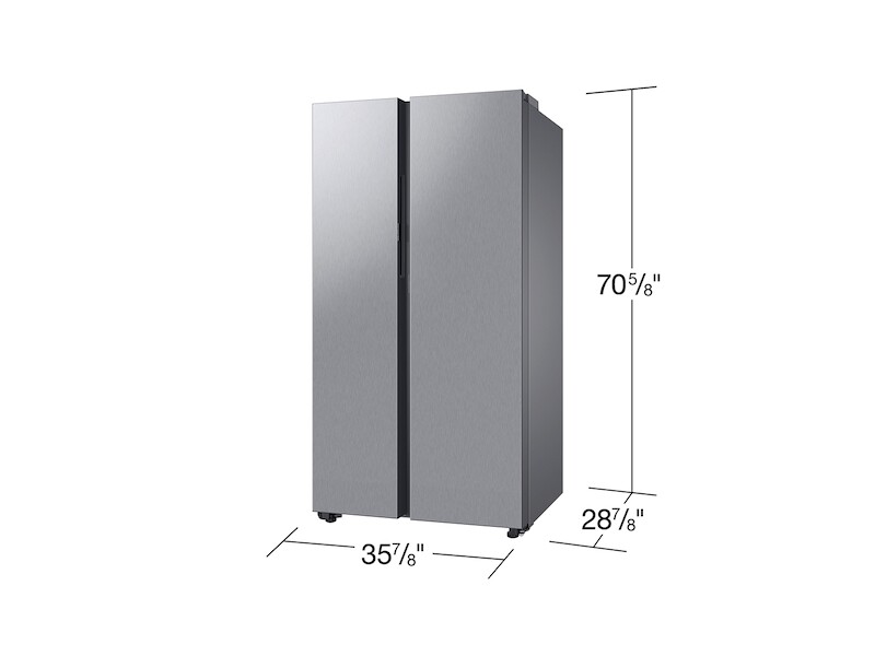 Bespoke Counter Depth Side-by-Side 23 cu. ft. Refrigerator with Beverage Center RS23CB7600QLAA