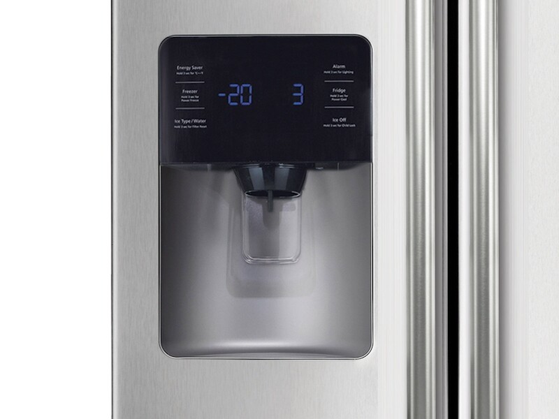 25 cu. ft. Side-by-Side Refrigerator with In-Door Ice Maker RS25H5111SRAA