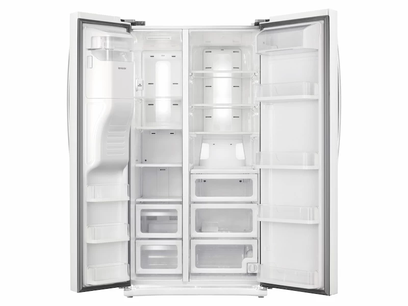 25 cu. ft. Side-by-Side Refrigerator with In-Door Ice Maker RS25H5111WWAA