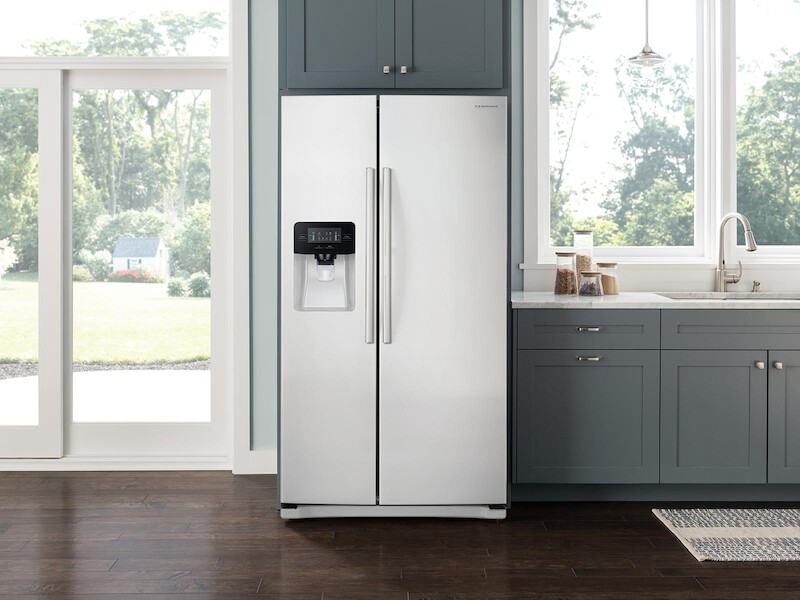 25 cu. ft. Side-by-Side Refrigerator with LED Lighting RS25J500DWW