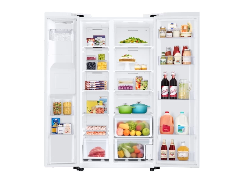 27.4 cu. ft. Large Capacity Side-by-Side Refrigerator RS27T5200WWAA