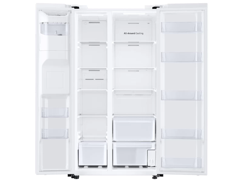 27.4 cu. ft. Large Capacity Side-by-Side Refrigerator RS27T5200WWAA