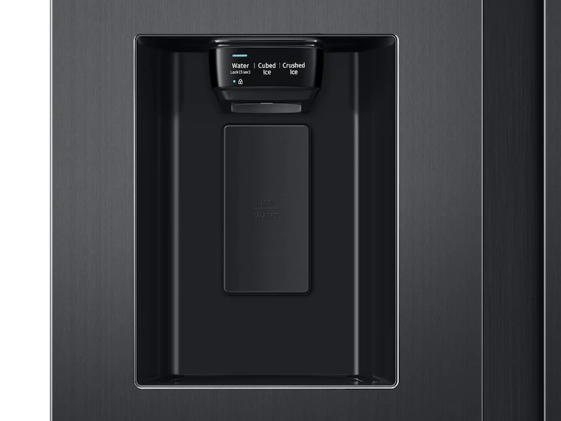 26.7 cu. ft. Large Capacity Side-by-Side Refrigerator with Touch Screen Family Hub RS27T5561SGAA