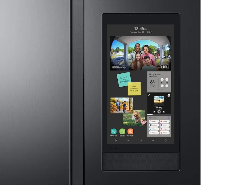 27.3 cu. ft. Smart Side-by-Side Refrigerator with Family Hub RS28A5F61SGAA
