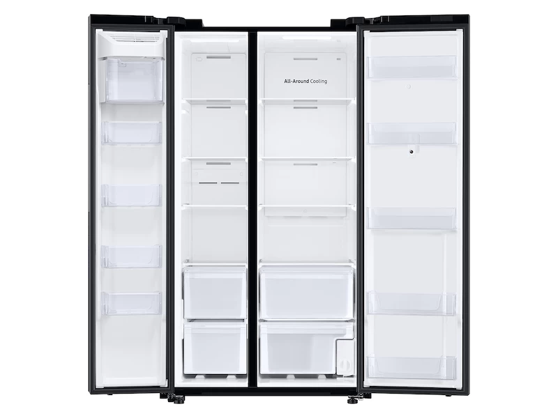 27.3 cu. ft. Smart Side-by-Side Refrigerator with Family Hub RS28A5F61SGAA