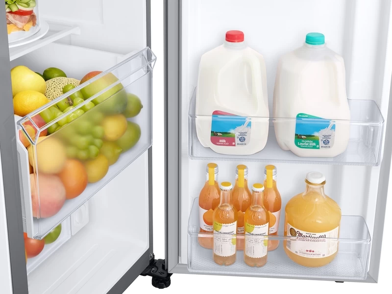 27.3 cu. ft. Smart Side-by-Side Refrigerator with Family Hub™ in Stainless Steel RS28A5F61SRAA