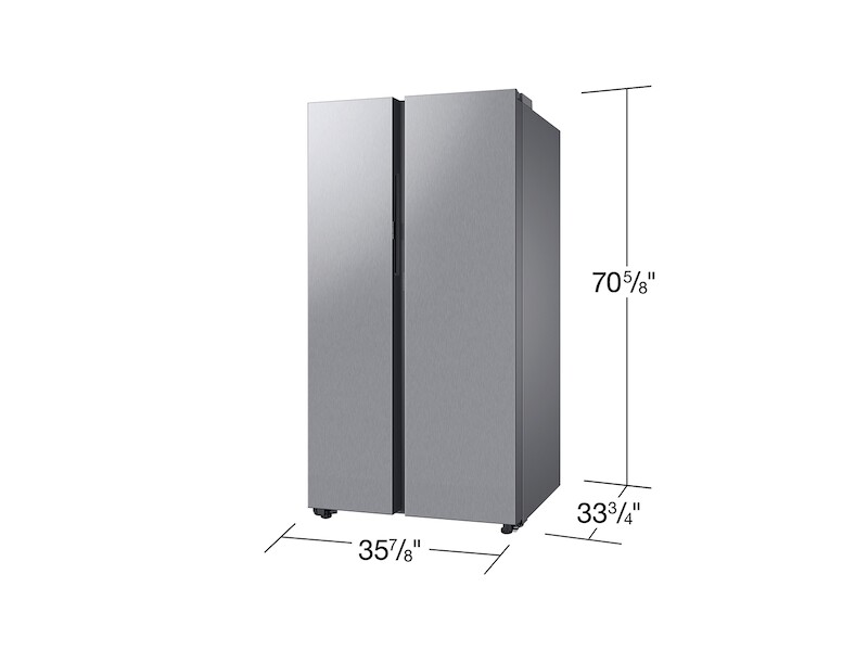 Bespoke Side-by-Side 28 cu. ft. Refrigerator with Beverage Center RS28CB7600QLAA