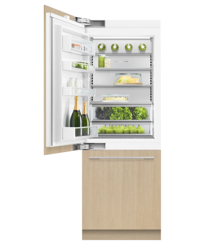 Integrated Refrigerator Freezer, 30", Ice & Water view 3