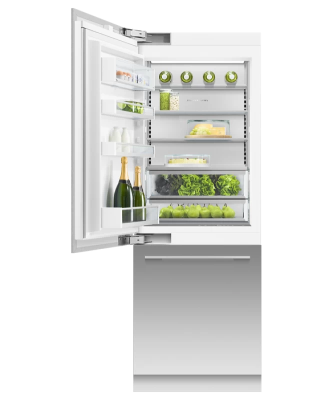 Integrated Refrigerator Freezer, 30", Ice & Water view 6