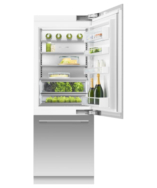 Integrated Refrigerator Freezer, 30", Ice & Water view 4