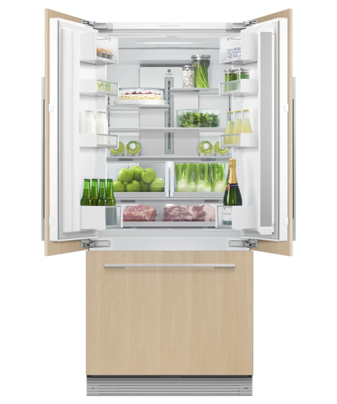 Integrated French Door Refrigerator Freezer, 32", Ice view 3