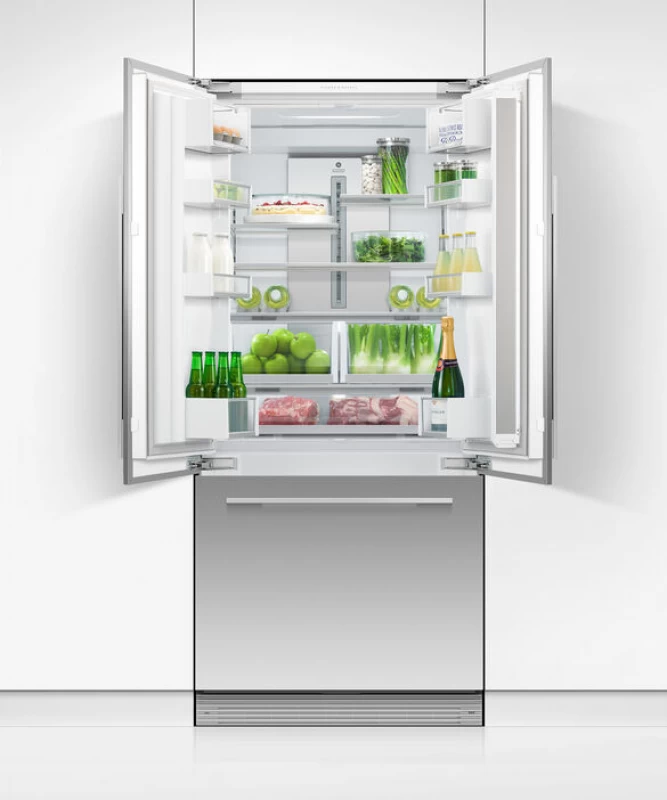 32" Series 7 Integrated French Door Refrigerator Freezer, Ice & Water RS32A72U1