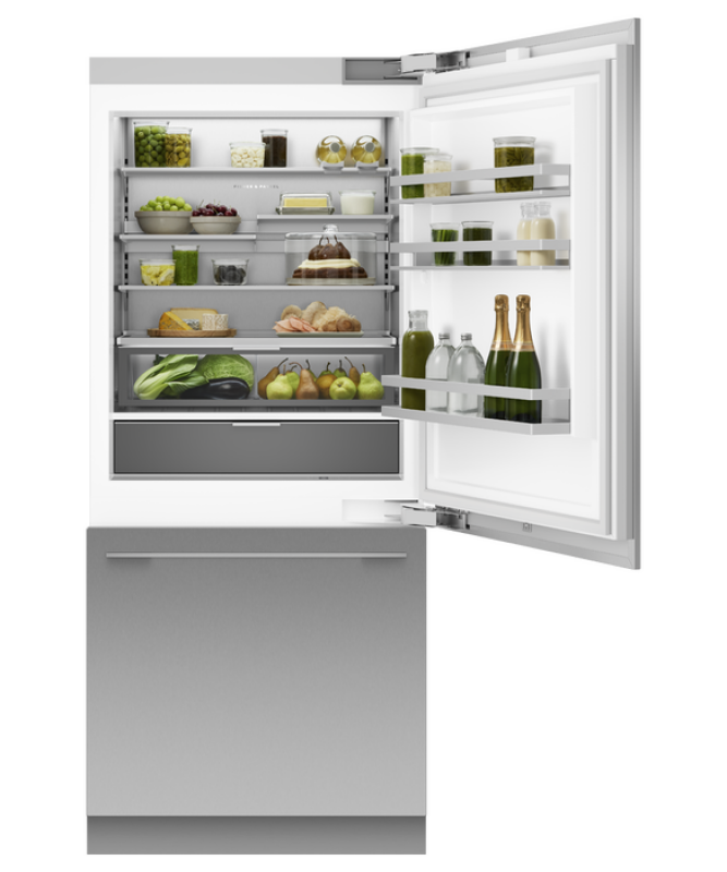 Integrated Refrigerator Freezer, 36", 19,2 cu ft, Ice & Water view 6