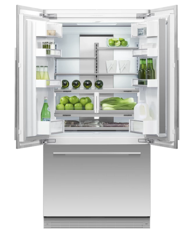 Integrated French Door Refrigerator Freezer, 36", Ice view 8
