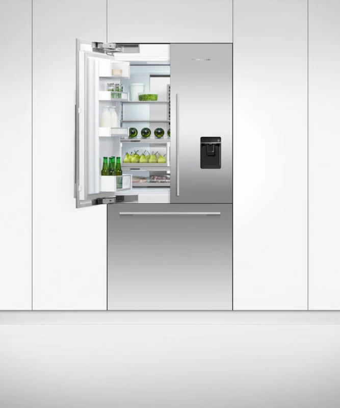 36" Series 7 Integrated French Door Refrigerator Freezer, Ice & Water RS36A80U1N