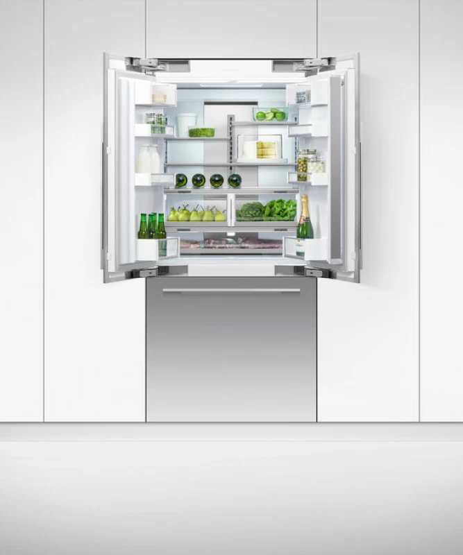 36" Series 7 Integrated French Door Refrigerator Freezer, Ice & Water RS36A80U1N
