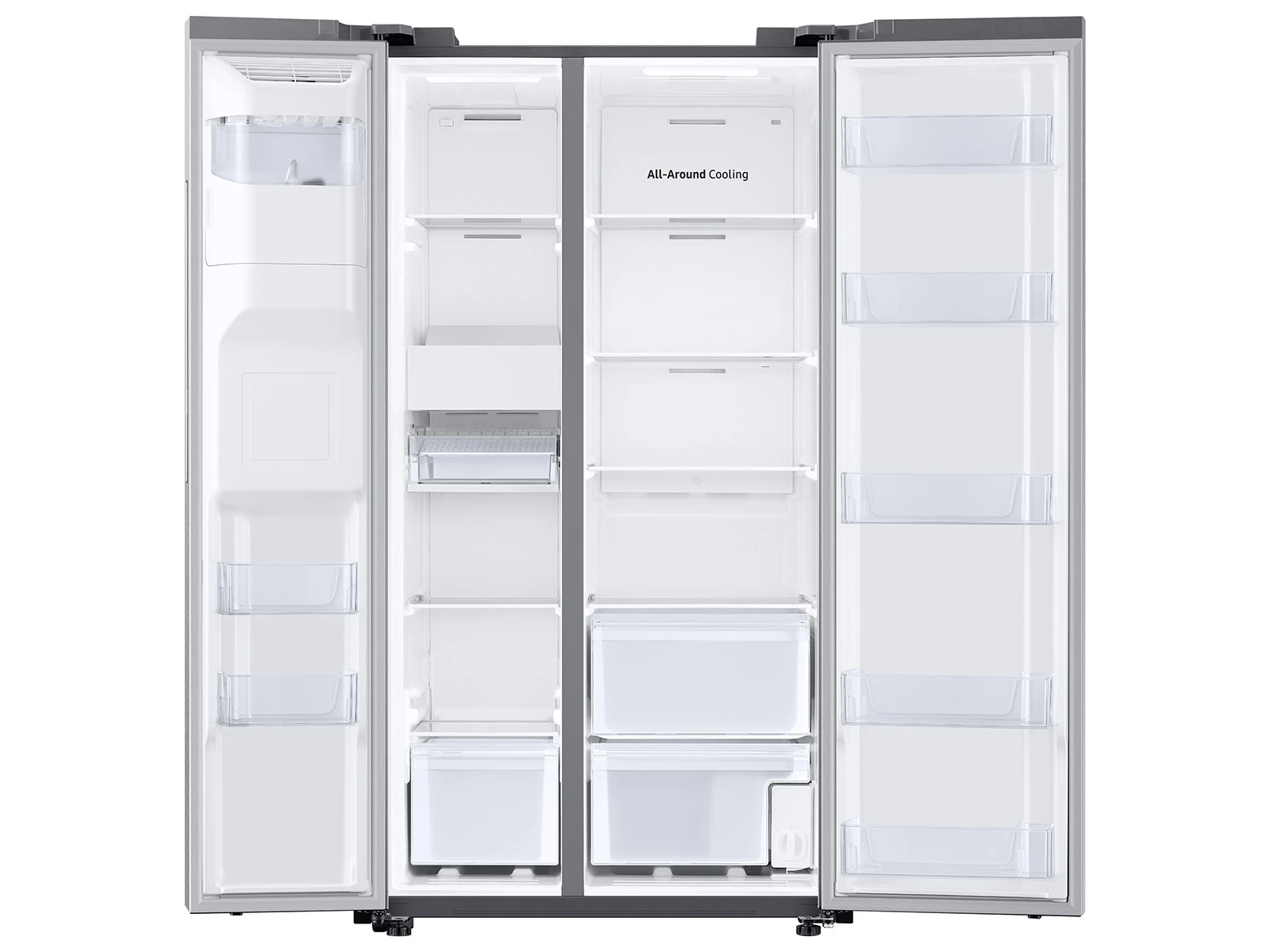 Bespoke AI Side-by-Side Sphere Ice™ | External Water & Ice Dispenser 27 cu.ft. RS70H27SDRAA