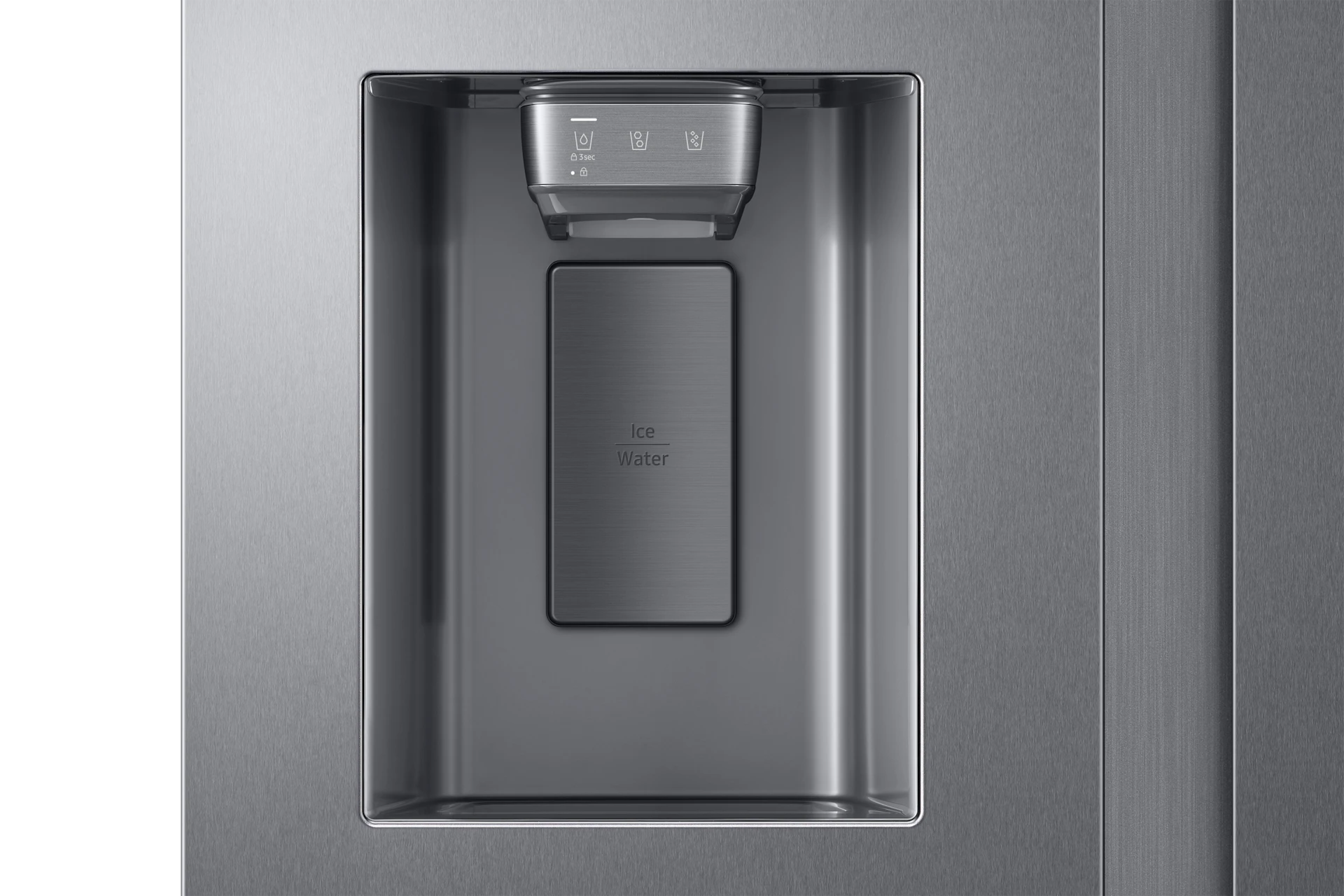 Bespoke AI Side-by-Side Sphere Ice™ | External Water & Ice Dispenser 27 cu.ft. RS70H27SDRAA