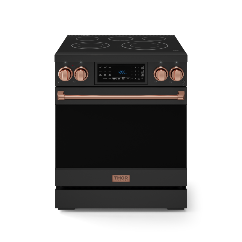 30 Inch Professional Electric Range With Tilt Panel Touch Control In Stainless Steel/rose Gold Gordon Ramsay Series RSE30RSG