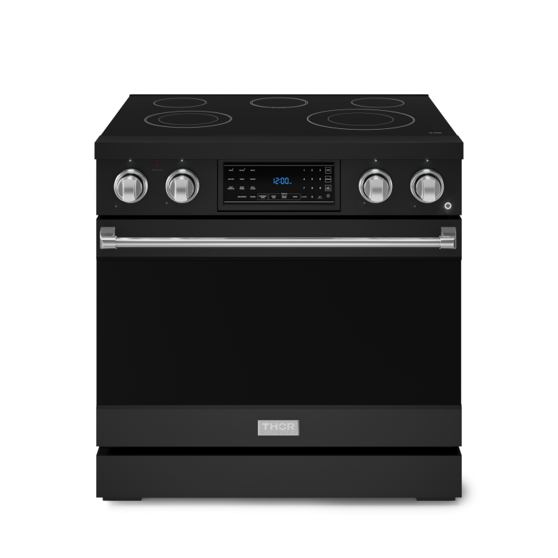 36 Inch Professional Electric Range With Tilt Panel Touch Control In Stainless Steel Gordon Ramsay Series RSE36