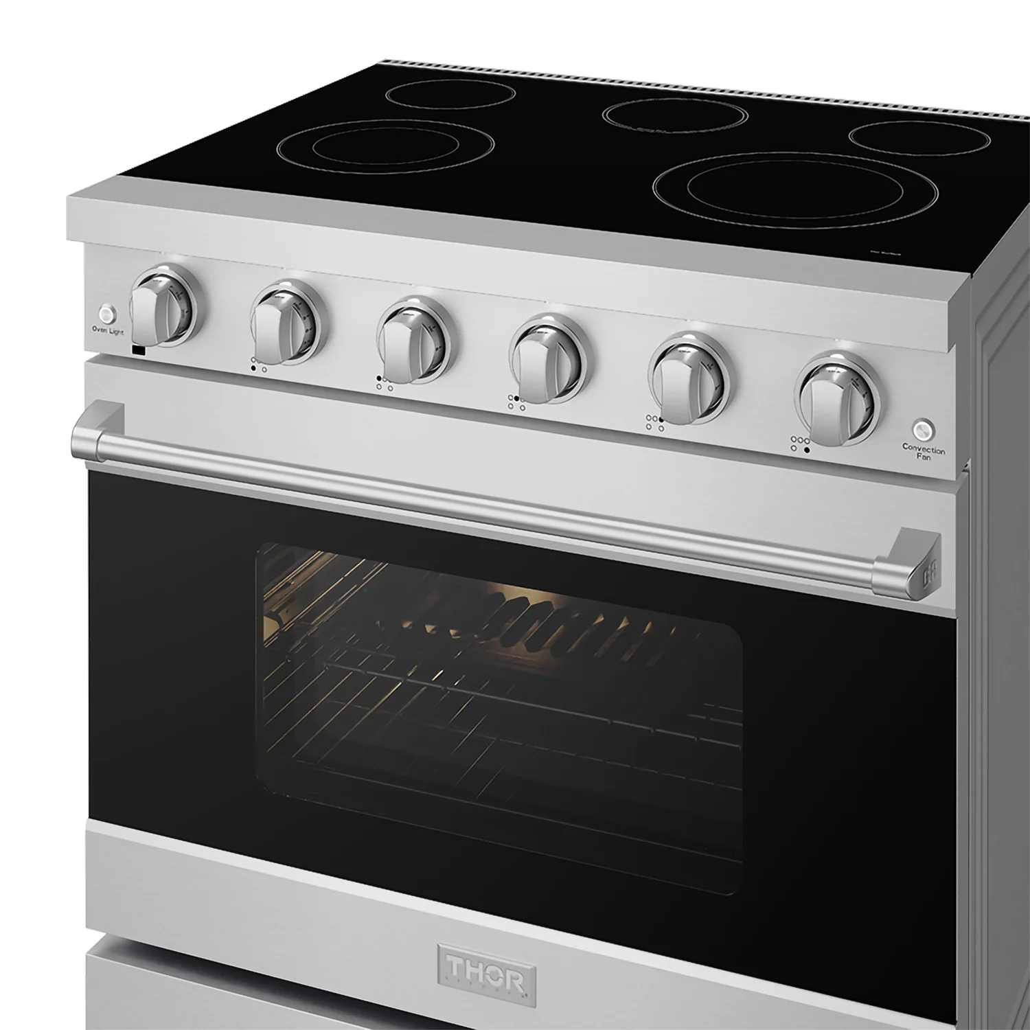 36 Inch Professional Electric Range In Stainless Steel Gordon Ramsay Series RSE36P