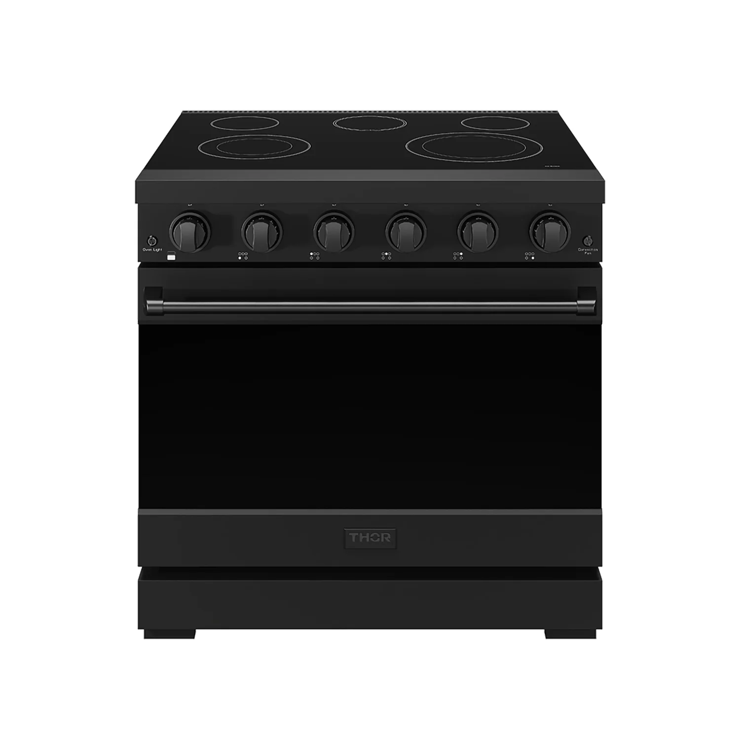36 Inch Professional Electric Range In Black Gordon Ramsay Series RSE36PB