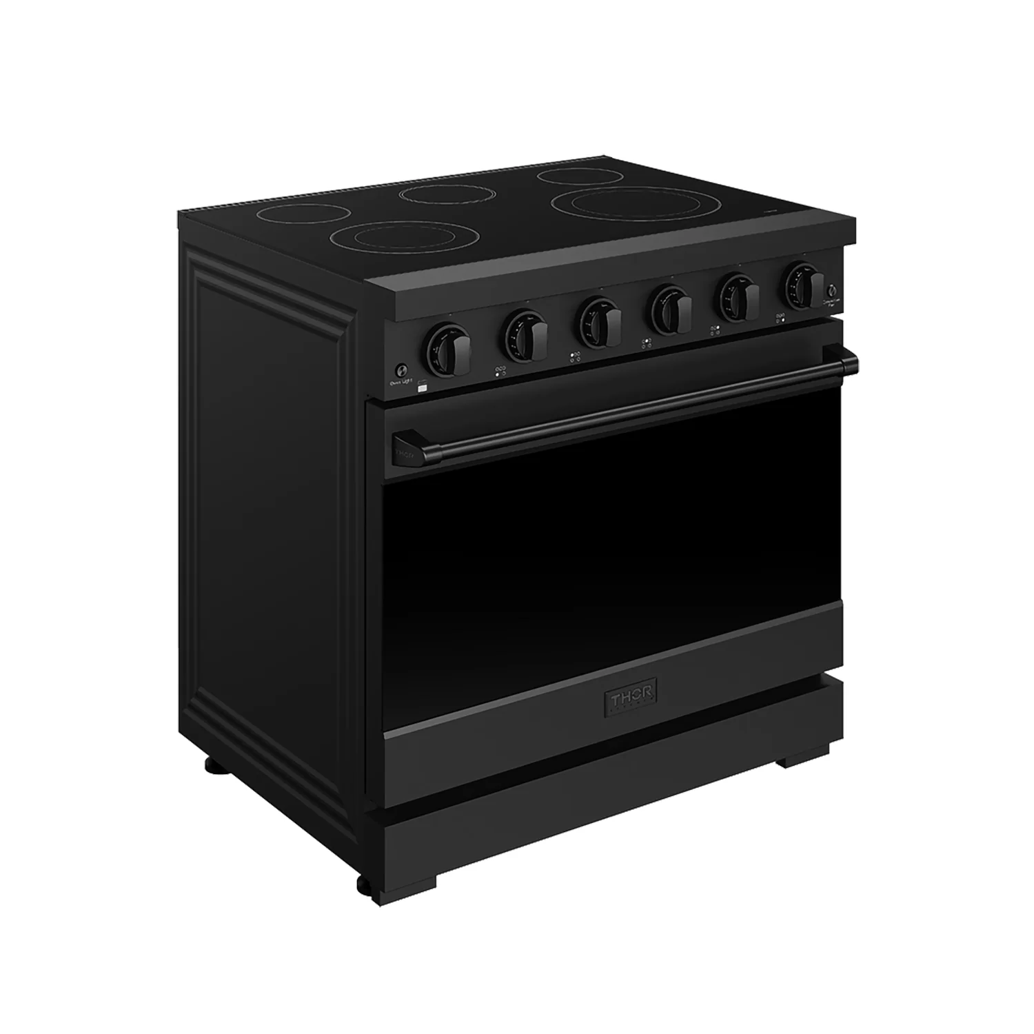 36 Inch Professional Electric Range In Black Gordon Ramsay Series RSE36PB