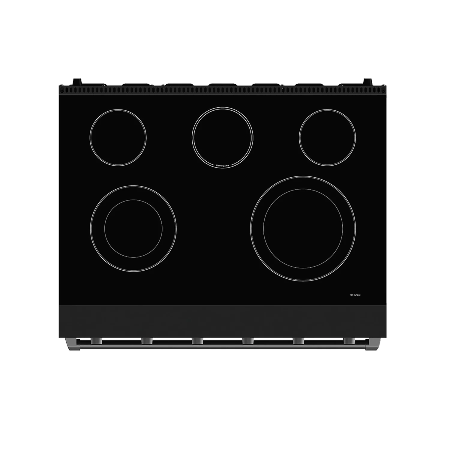 36 Inch Professional Electric Range In Black Gordon Ramsay Series RSE36PB