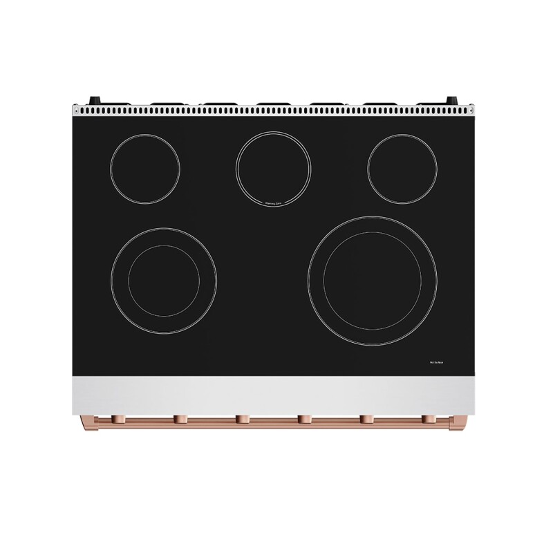 36 Inch Professional Electric Range In Stainless Steel/rose Gold Gordon Ramsay Series RSE36PRSG