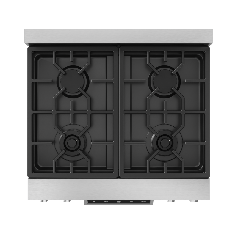 30 Inch Professional Gas Range With Tilt Panel Touch Control In Stainless Steel Gordon Ramsay Series view 7