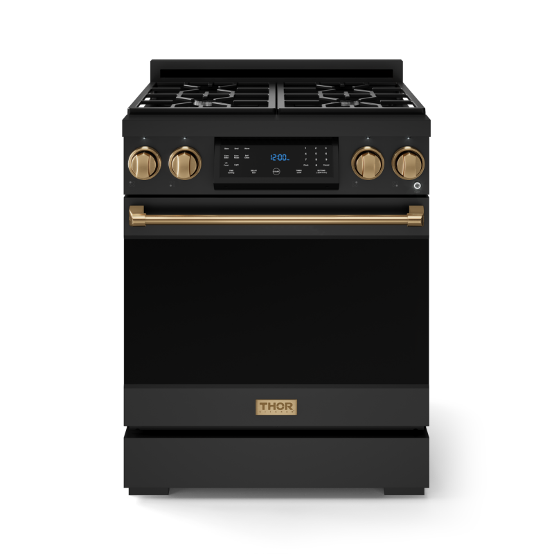 30 Inch Professional Lp Range With Tilt Panel Touch Control In Stainless Steel/bronze Gordon Ramsay Series RSG30LPBRZ