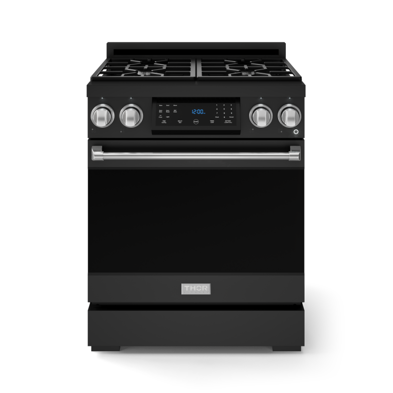 30 Inch Professional Gas Range With Tilt Panel Touch Control In Stainless Steel Gordon Ramsay Series RSG30