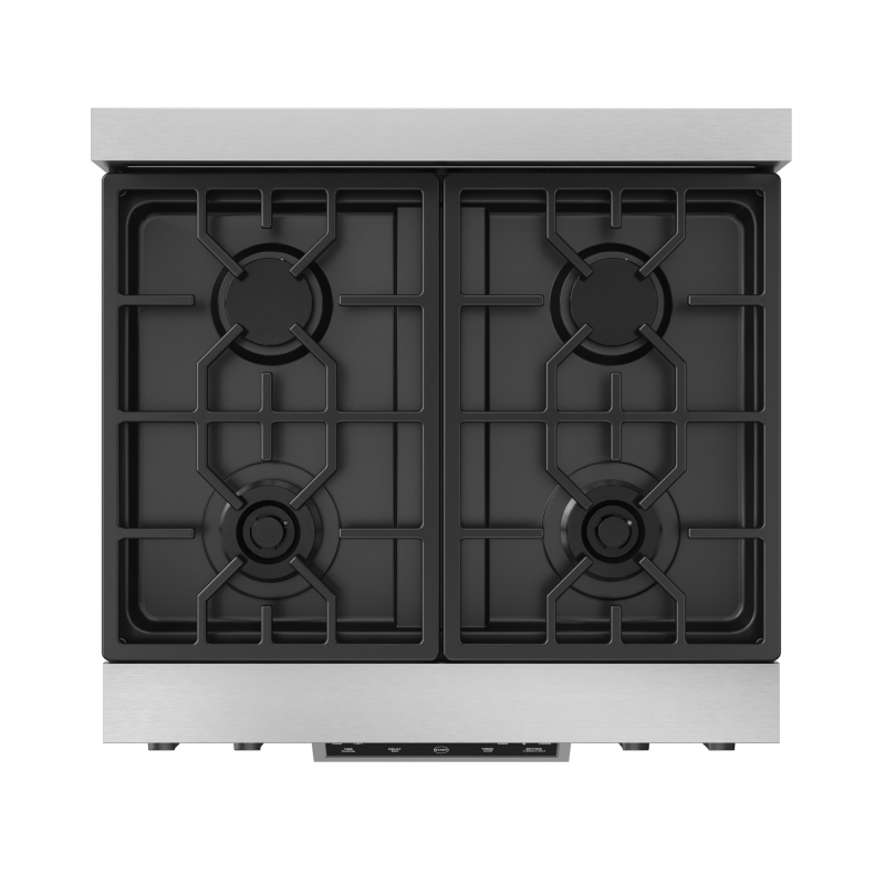 30 Inch Professional Lp Range With Tilt Panel Touch Control In Stainless Steel/black Gordon Ramsay Series RSG30LPBLK