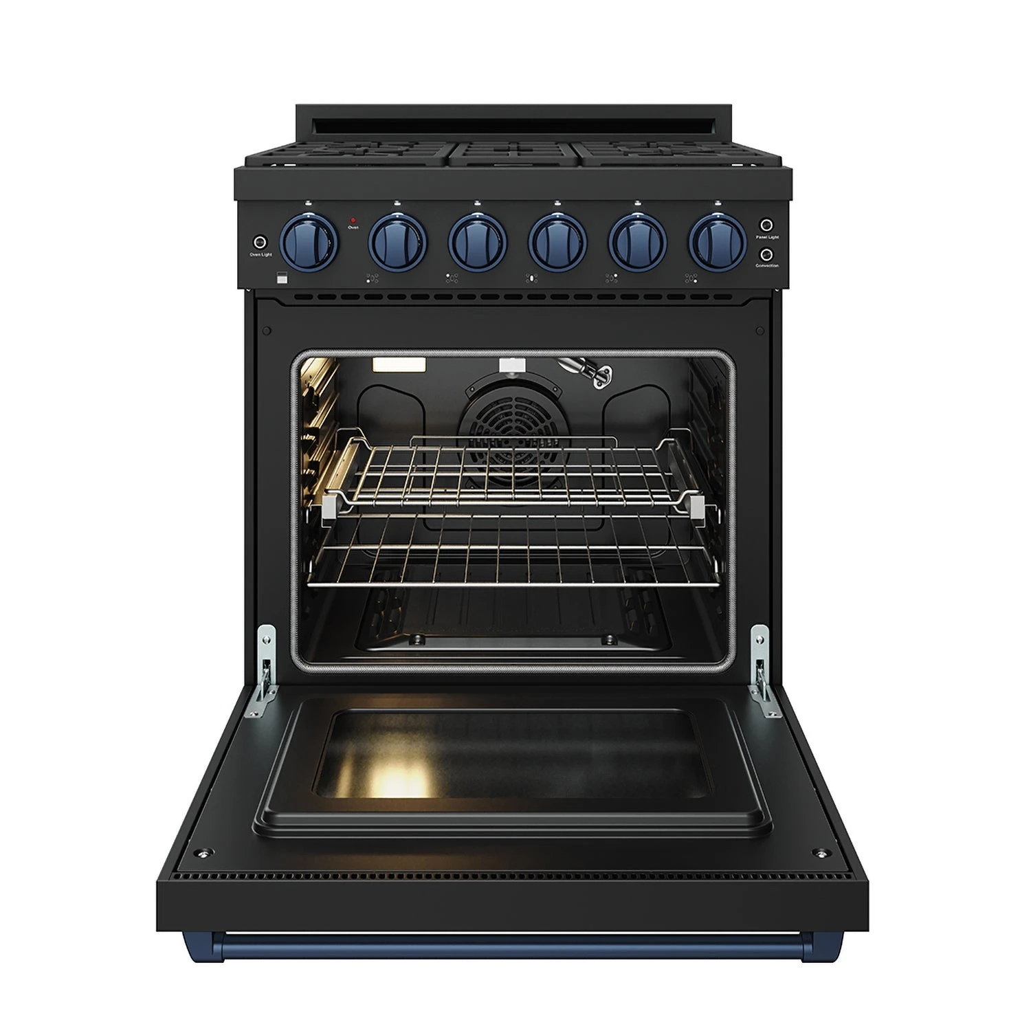 30 Inch Professional Liquid Propane With Precision Knob Control In Black/blue RSG30PBLPBLU, product image 2 of 9