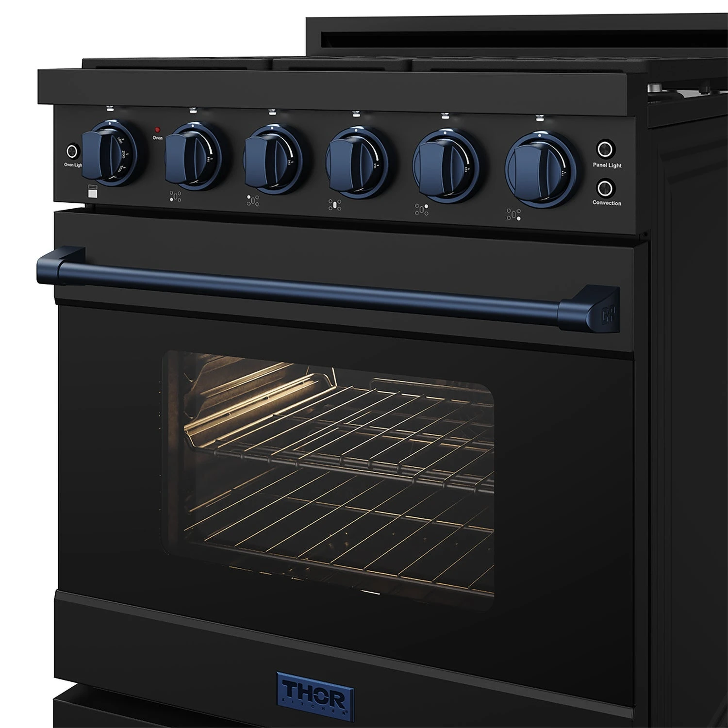 30 Inch Professional Liquid Propane With Precision Knob Control In Black/blue RSG30PBLPBLU, product image 7 of 9