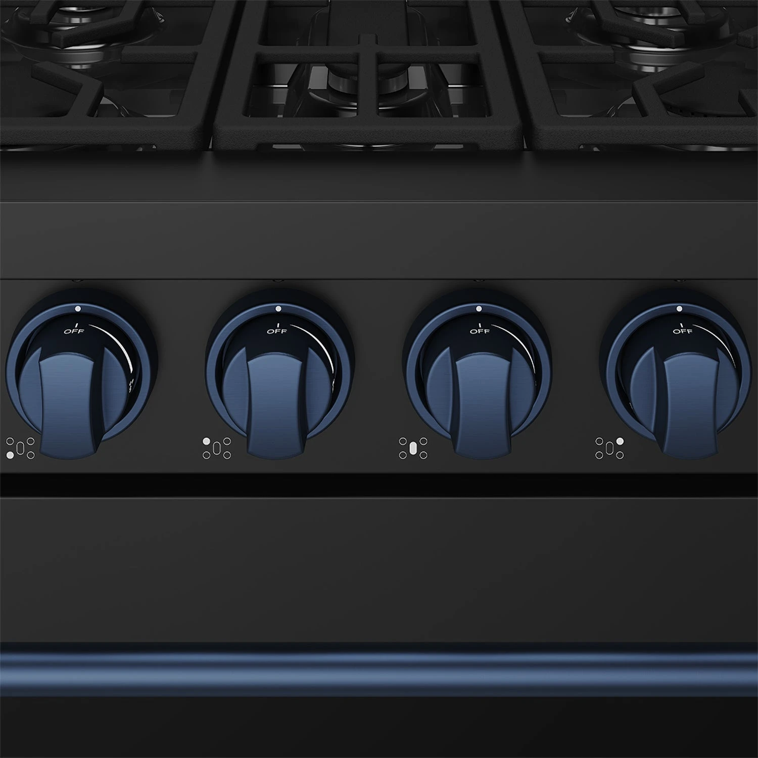 30 Inch Professional Liquid Propane With Precision Knob Control In Black/blue RSG30PBLPBLU, product image 8 of 9