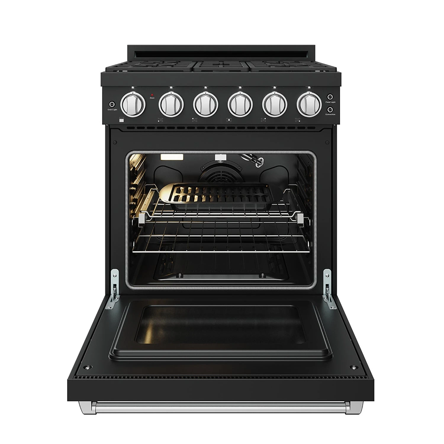 30 Inch Professional Gas Range with Precision Knob, Gordon Ramsay Series RSG30PBSS