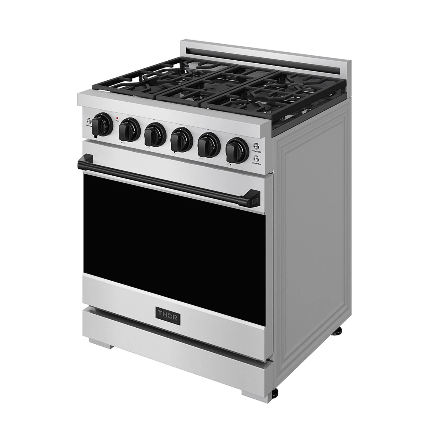 30 Inch Professional Liquid Propane Range with Precision Knob, Gordon Ramsay Series RSG30PLPBLK