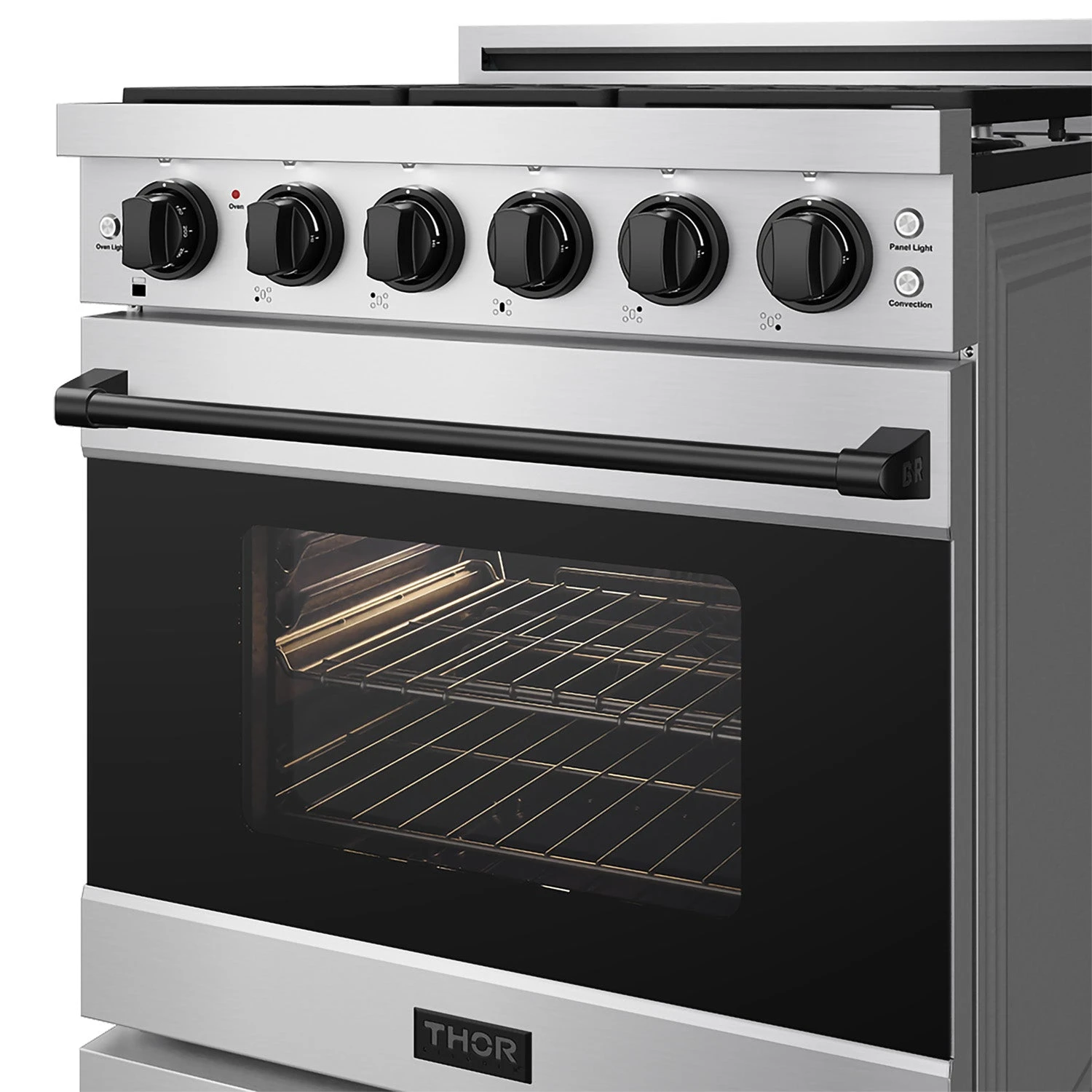 30 Inch Professional Liquid Propane Range with Precision Knob, Gordon Ramsay Series RSG30PLPBLK