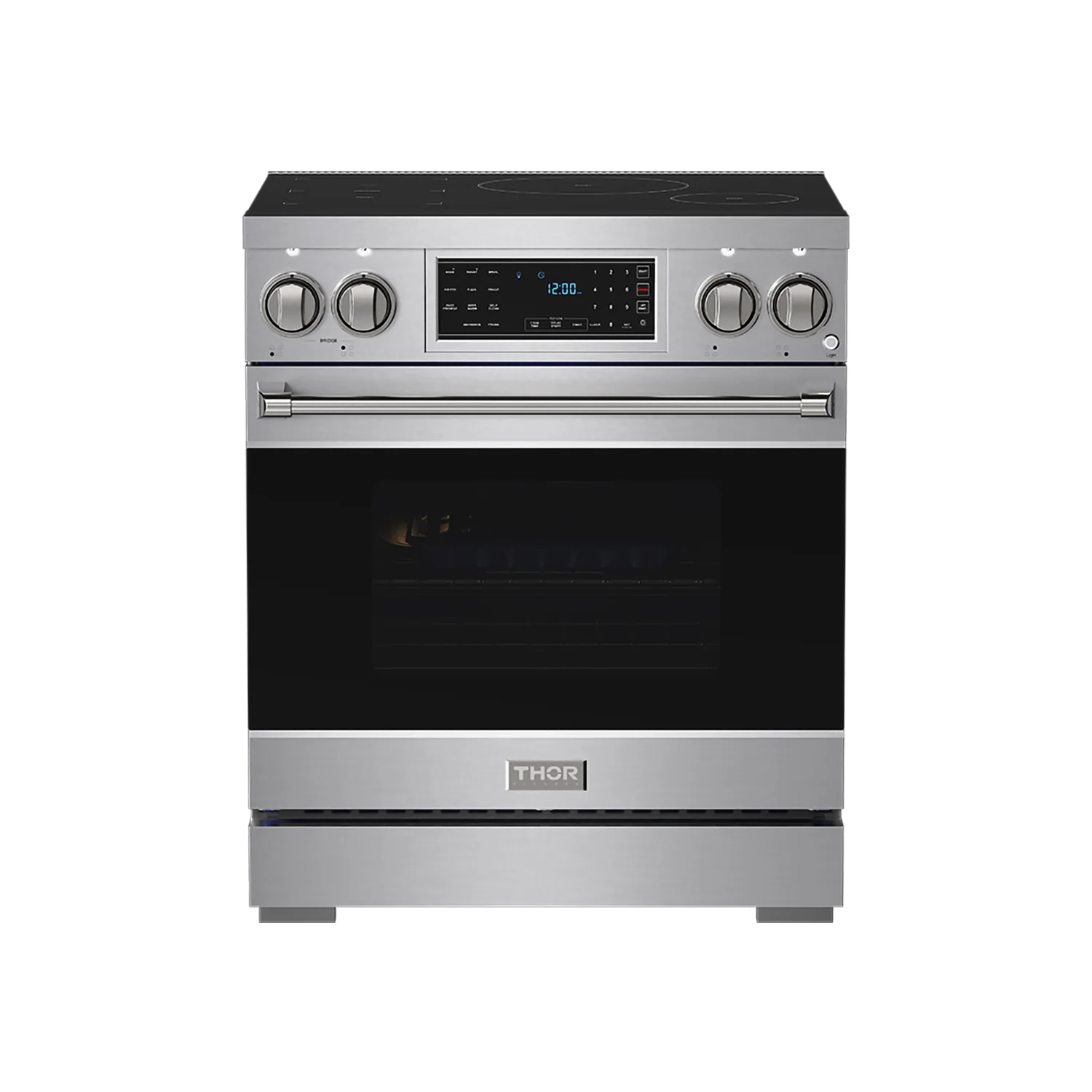 30 Inch Professional Induction Range With Tilt Panel Touch Control In Stainless Steel Gordon Ramsay Series RSI30