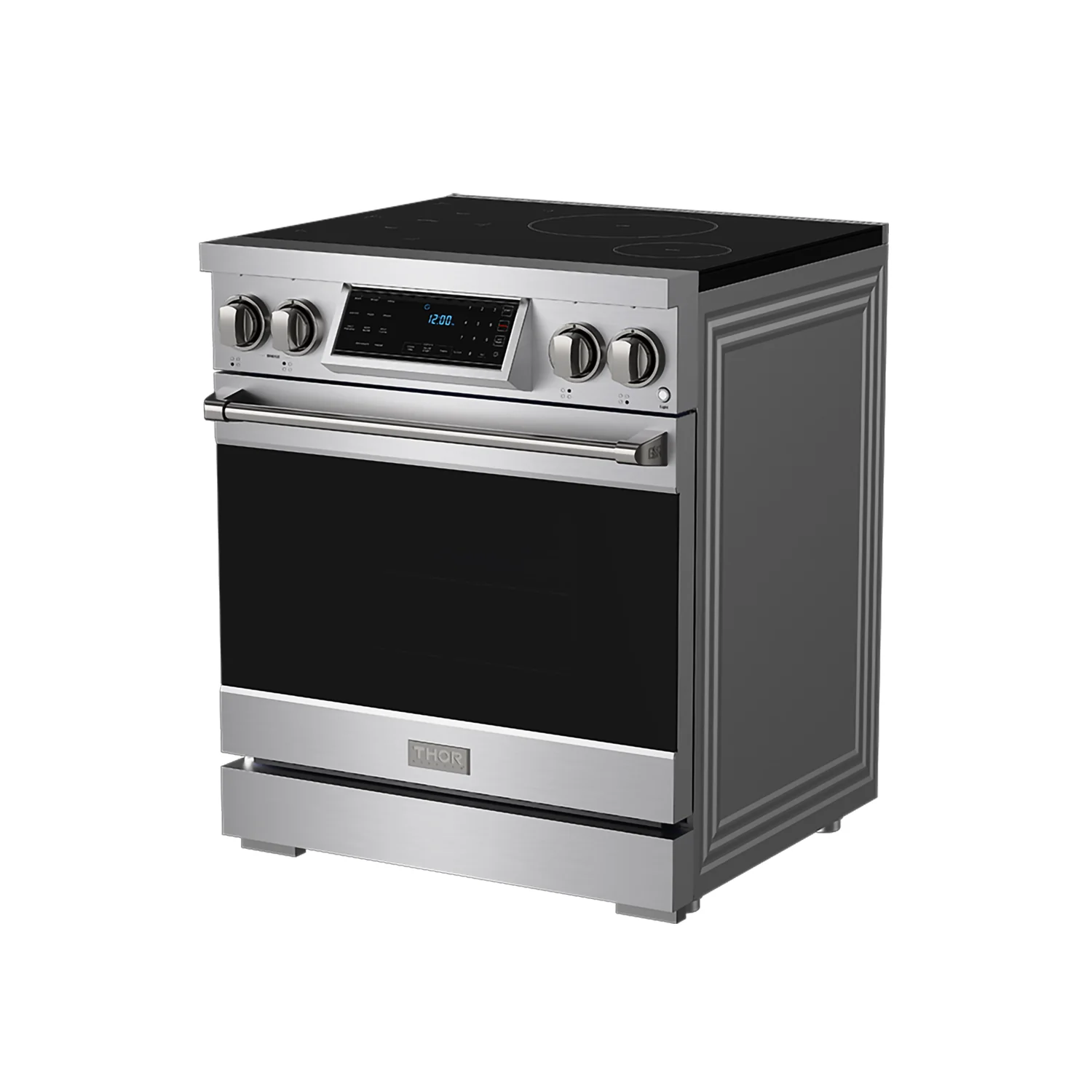 30 Inch Professional Induction Range With Tilt Panel Touch Control In Stainless Steel Gordon Ramsay Series RSI30