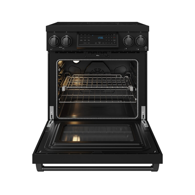 30 Inch Professional Induction Range With Tilt Panel Touch Control In Black Gordon Ramsay Series RSI30B