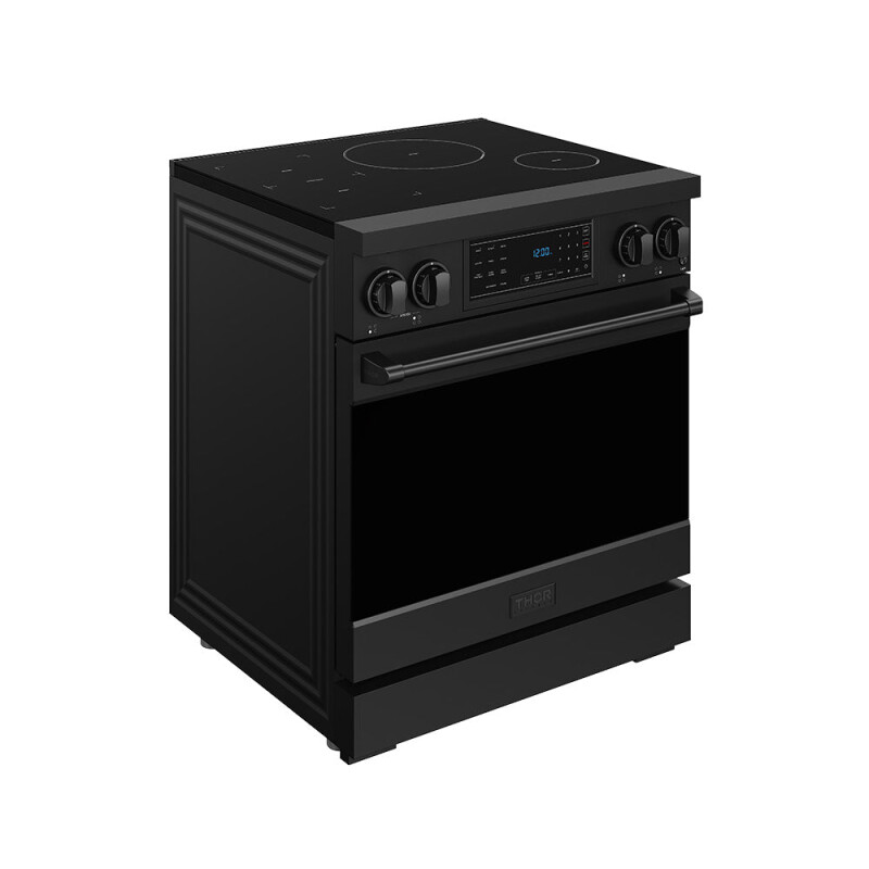 30 Inch Professional Induction Range With Tilt Panel Touch Control In Black Gordon Ramsay Series RSI30B