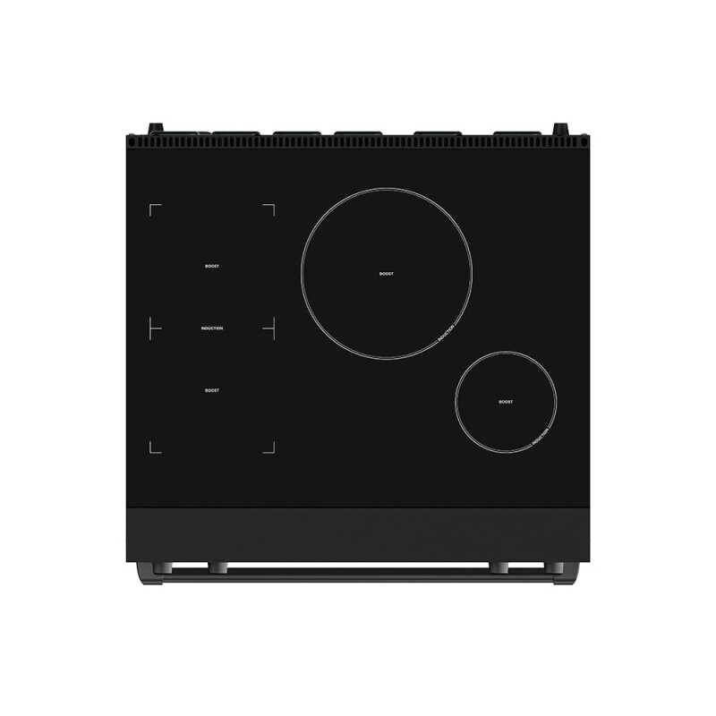 30 Inch Professional Induction Range With Tilt Panel Touch Control In Black Gordon Ramsay Series RSI30B