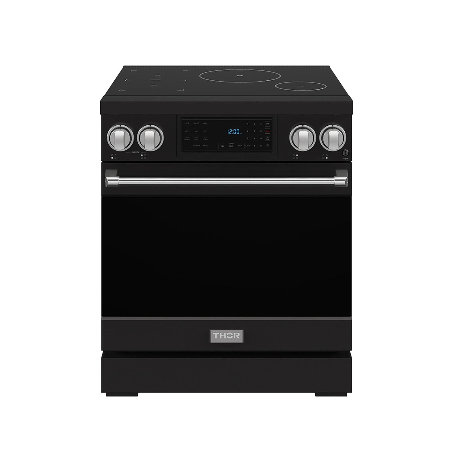 30 Inch Professional Induction Range With Tilt Panel Touch Control In Black And Stainless Steel Gordon Ramsay Series RSI30BSS