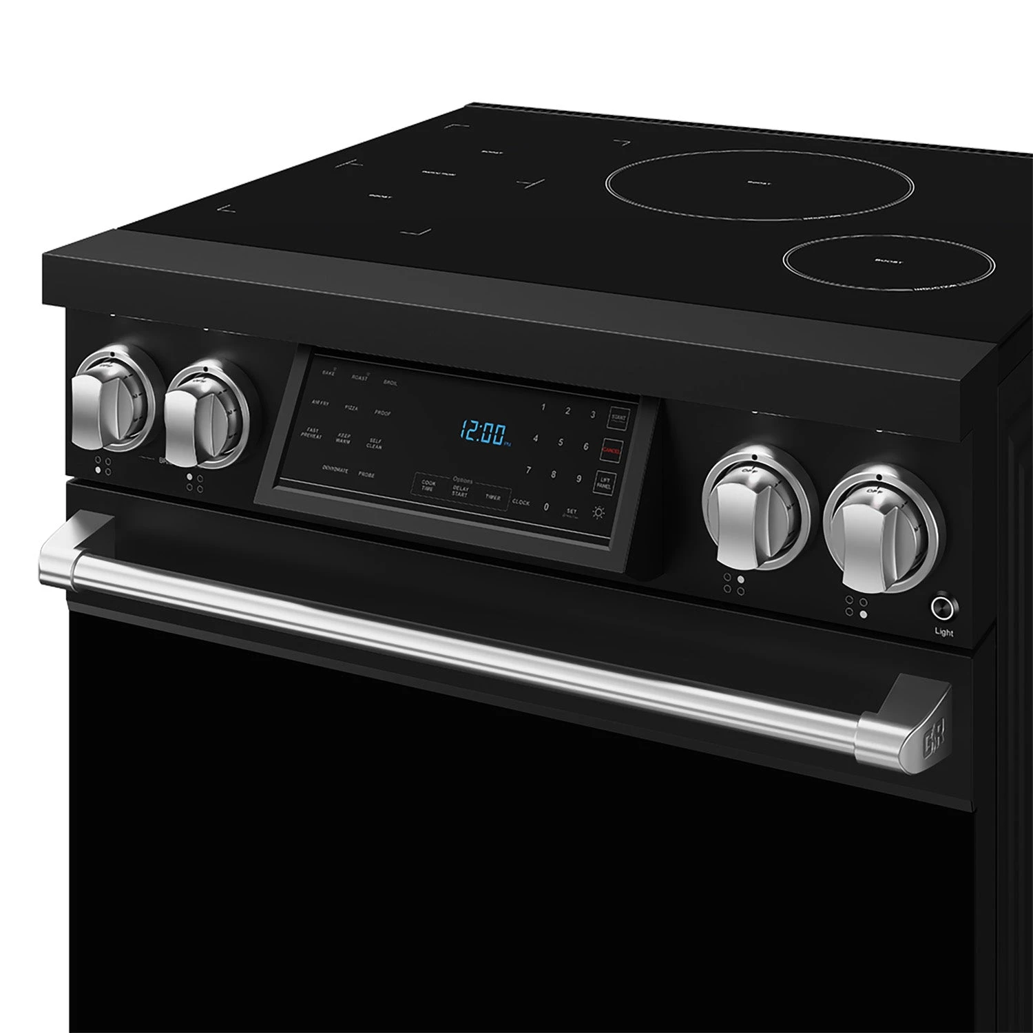 30 Inch Professional Induction Range With Tilt Panel Touch Control In Black And Stainless Steel Gordon Ramsay Series RSI30BSS