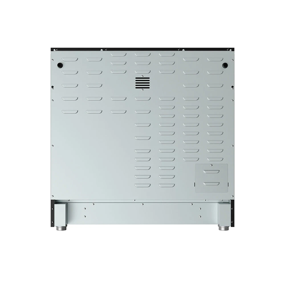 36 Inch Professional Induction Range With Tilt Panel Touch Control In Black And Stainless Steel Gordon Ramsay Series RSI36BSS