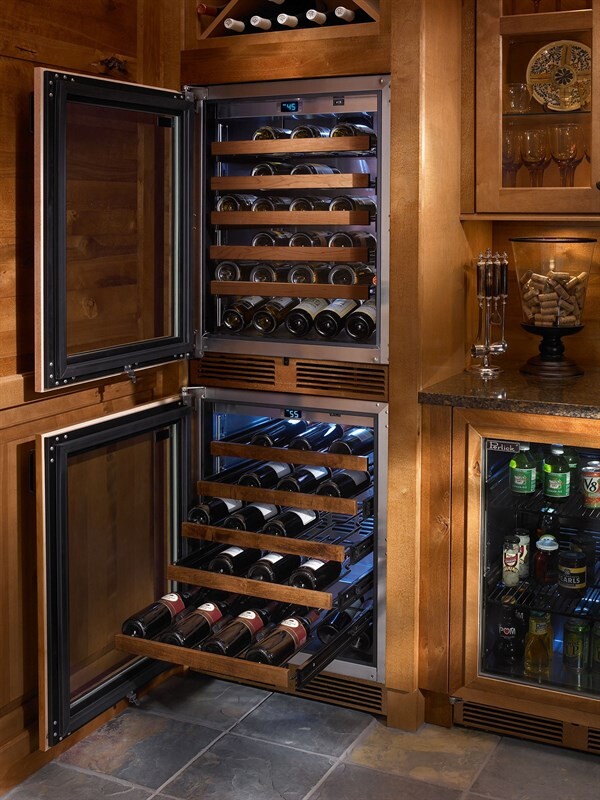 Stacking kits allow for unique installations tailored to any space. Stack any two models of the same width and depth for a one of a kind bar installation. RSSK24