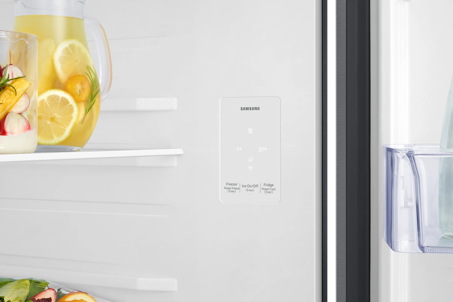 Bespoke AI Top Freezer All-Around Cooling | Garage Ready 18 cu.ft. RT18DG6500SRAA